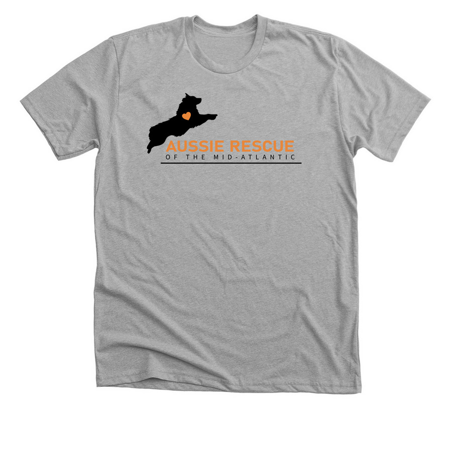 Aussie Rescue of the Mid-Atlantic, a Athletic Heather Premium Unisex Tee