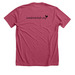 Baby Birds 2026, Flowers, a Heather Raspberry Premium Unisex Tee (back-view)