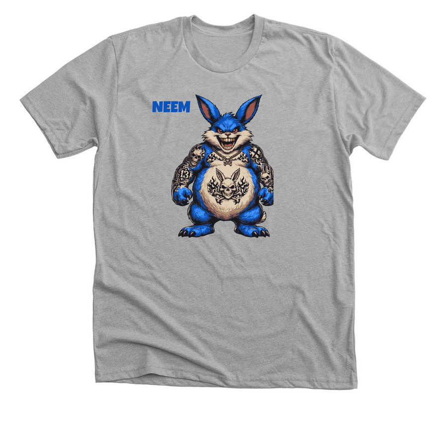 Rabbit, a Athletic Heather Premium Unisex Tee