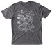 Squirrel Island Map, a Premium Heather Triblend Unisex Tee