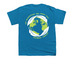 Lee Richardson Zoo - Earth Day 2026, a Sapphire Youth Unisex Tee (back-view)