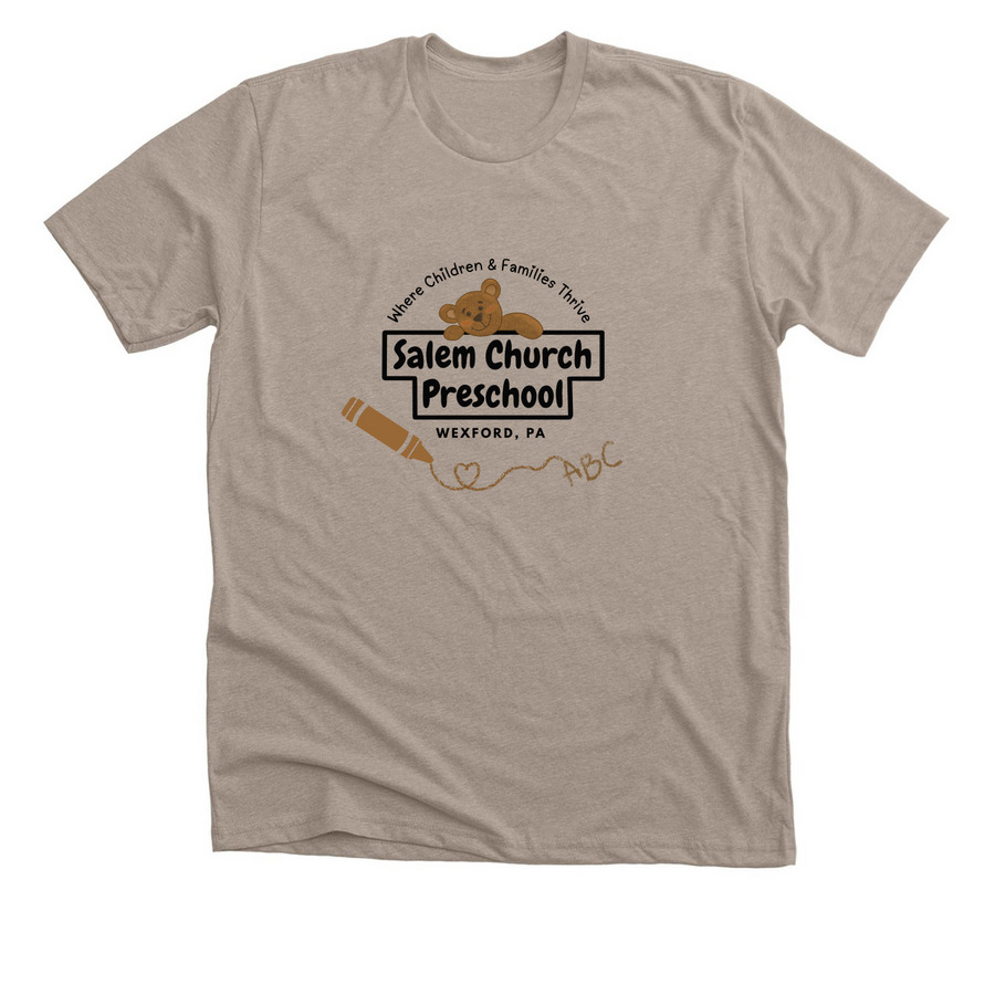 Preschool Youth & Adult, a Heather Stone Premium Unisex Tee