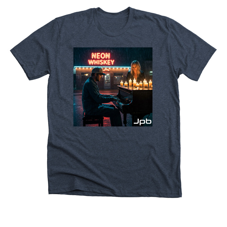 Neon Whiskey Serenity Prayer Shirt