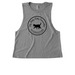 Itty Bitty Kitty Committee 2, a Aluminum Grey Allmade Eco Triblend Women?s Muscle Tank