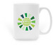 Your Future Looks Bright Mug, a White Large Coffee Mug