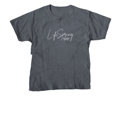 Youth Shirt, a Dark Heather Youth Unisex Tee