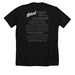 {Radio-Edit} Dark Colored Shirts, a Solid Black Blend Premium Unisex Tee (back-view)