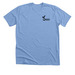 Crew Shirt Alice by Heart, a Heather Carolina Blue Premium Unisex Tee