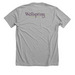 Feeding Our Community, a Athletic Heather Premium Unisex Tee (back-view)