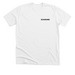 Demi Line - Black, a Solid White Blend Premium Unisex Tee