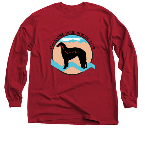 TTBC Fall Apparel, a Cardinal Red Classic Long Sleeve Tee