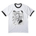 2026 Market Tees & Sweatshirts, a White/ Jet Black Cotton Ringer Tee