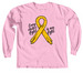 Go Gold Patient Design, a Blossom Comfort Colors Long Sleeve Tee