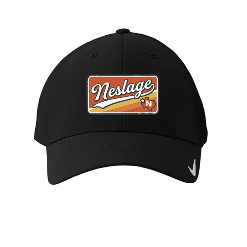 The Neslage Nike Cap, a Black Printed Nike Dri-FIT Legacy Performance Cap