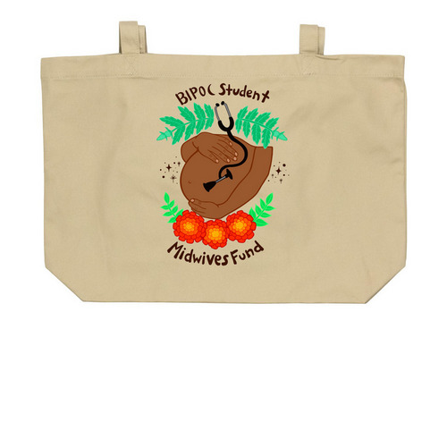 totes!, a Oyster Large Organic Cotton Tote Bag
