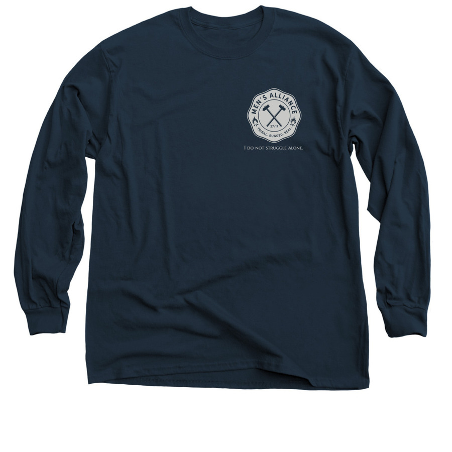 The Goose, a Navy Classic Long Sleeve Tee