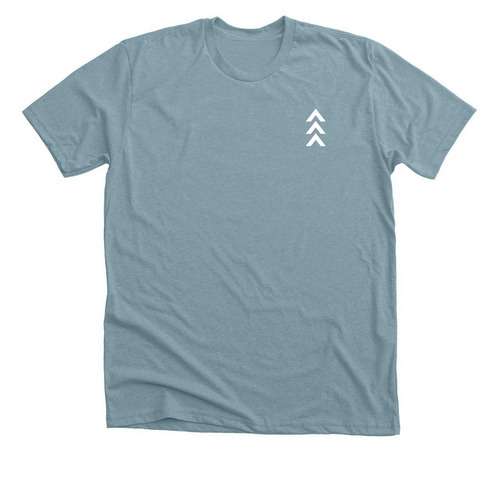 2026 Boogie tee&nbsp;, a Heather Blue Lagoon Premium Unisex Tee