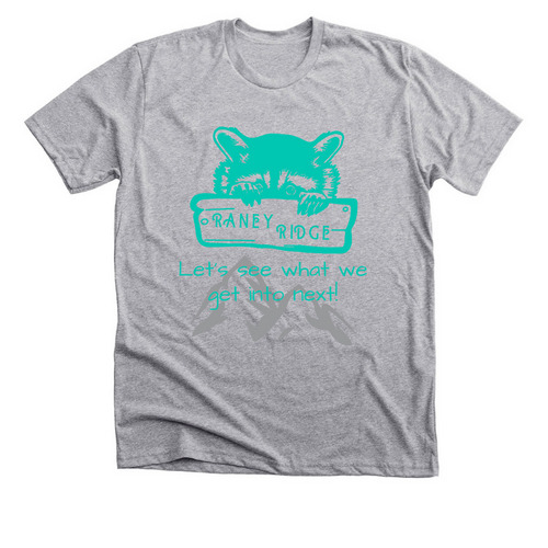 Raney Ridge, a Athletic Heather Premium Unisex Tee