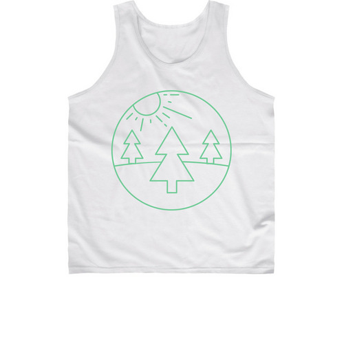 Nature&Mental Health&nbsp;, a White Classic Unisex Tank Top