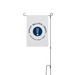 FPL Yard Sign, a White 12" x 18" Yard Flag with Stake