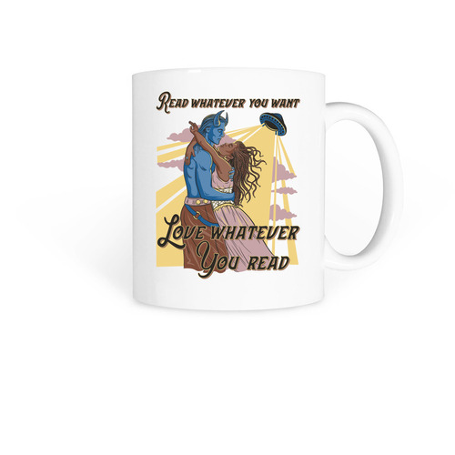 Read whatever you want mug, a White Coffee Mug