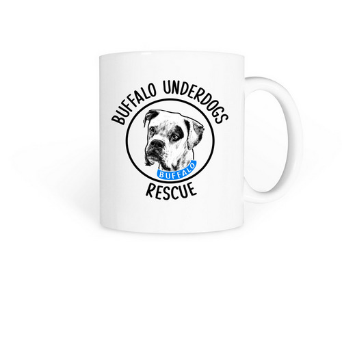 Buffalo Underdogs Rescue Mug, a White Coffee Mug