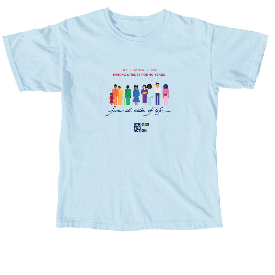 From All Walks of Life - Since 1986, a Chambray Comfort Colors Unisex Tee