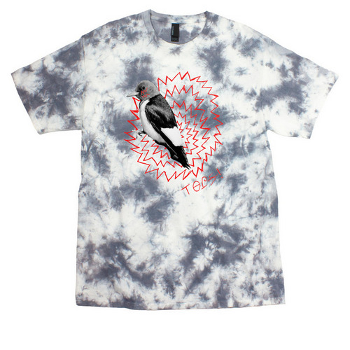 Let's fight!, a Grey Crystal Tie Dye Tee