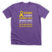 Every Month, a Heather Team Purple Premium Unisex Tee