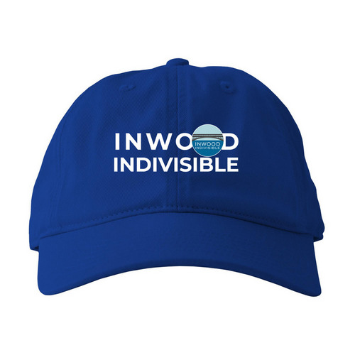 Inwood Indivisible Hat, a Royal Printed Eco Baseball Cap