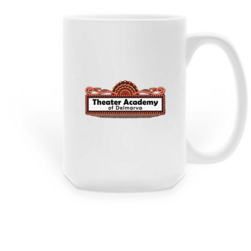 TAD Mugs, a White Large Coffee Mug