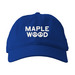 Maplewood Ball Cap ? Adult, a Royal Printed Eco Baseball Cap