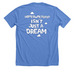 SFMC / Homeownership Dreams, a Heather Columbia Blue Premium Unisex Tee (back-view)
