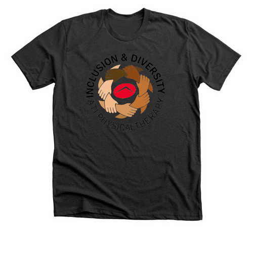 ATI Inclusion and Diversity Council, a Dark Grey Heather Premium Unisex Tee