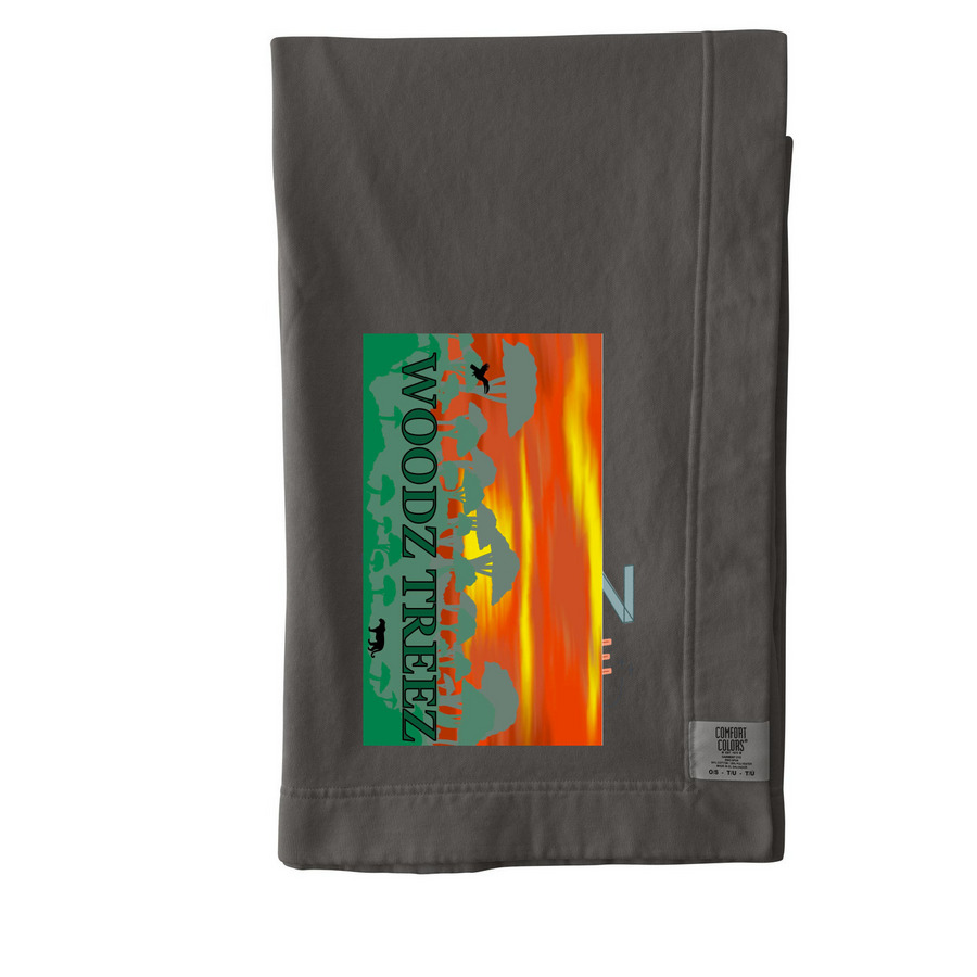 WT blanket, a Pepper Comfort Colors Blanket