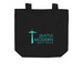SeaMQG Logo Tote Bag, a Black Organic Cotton Tote Bag
