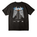 Encounter the Way Band Tee, a Black Unisex Heavyweight Tee (back-view)