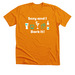 Sexy and I Bark It (Orange) - CanAm '23, a Heather Orange Premium Unisex Tee
