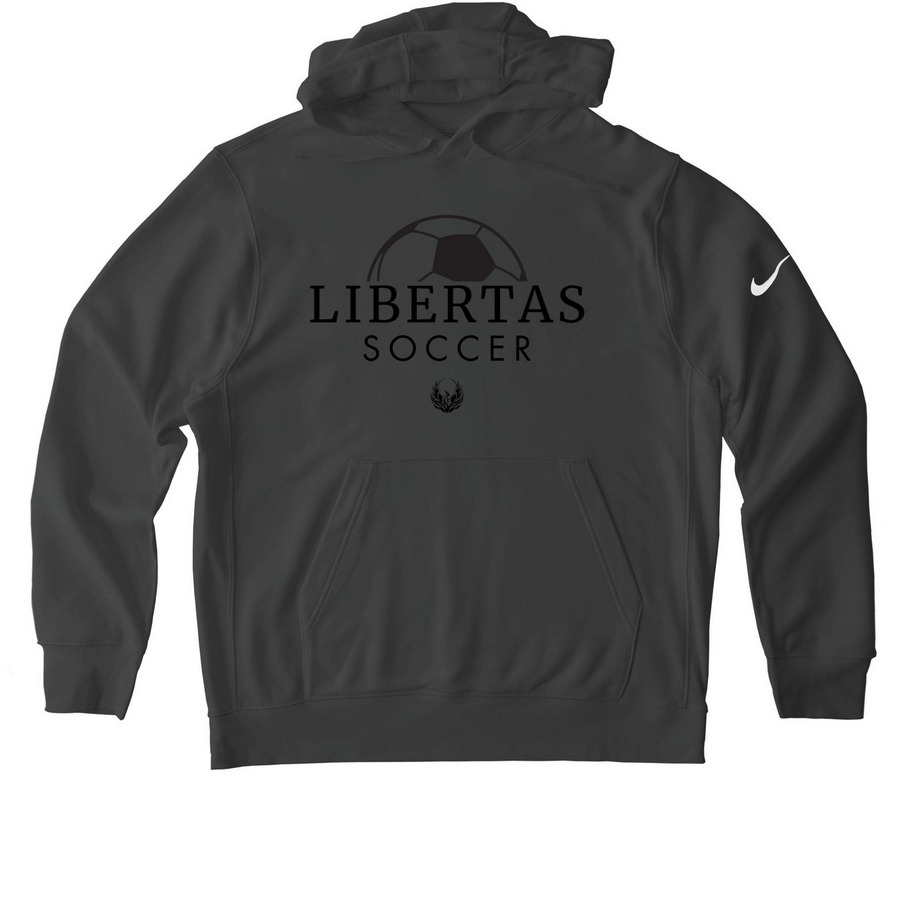 Nike Hoodie, a Anthracite Nike Club Fleece Pullover Hoodie