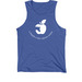 ADAD Classic Logo Tank Tops, a True Royal Premium Cotton Tank