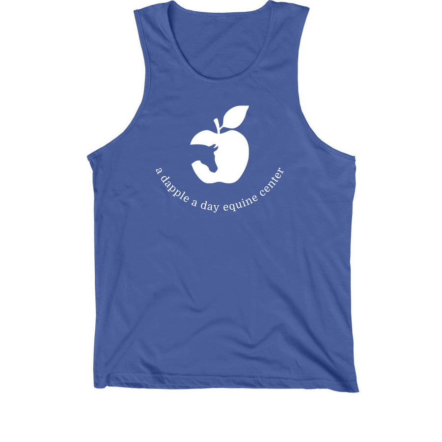 ADAD Classic Logo Tank Tops, a True Royal Premium Cotton Tank