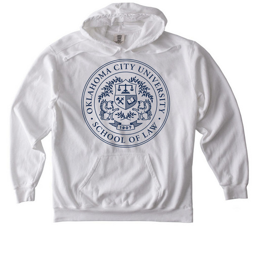 Navy Seal Hoodie, a White Comfort Colors Pullover Hoodie