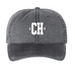 Chatham Hat, a Black Printed Pigment Dye Baseball Cap