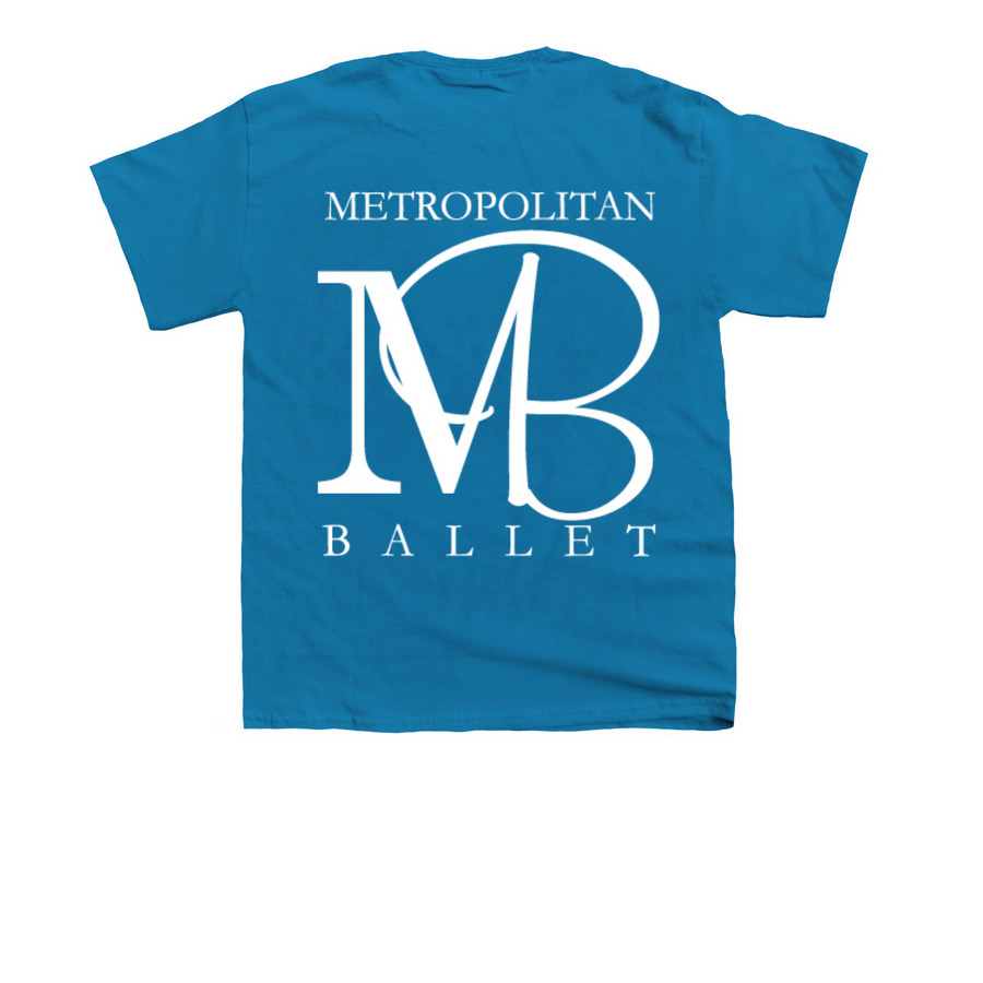 Company Wear (Youth), a Sapphire Youth Unisex Tee (back-view)