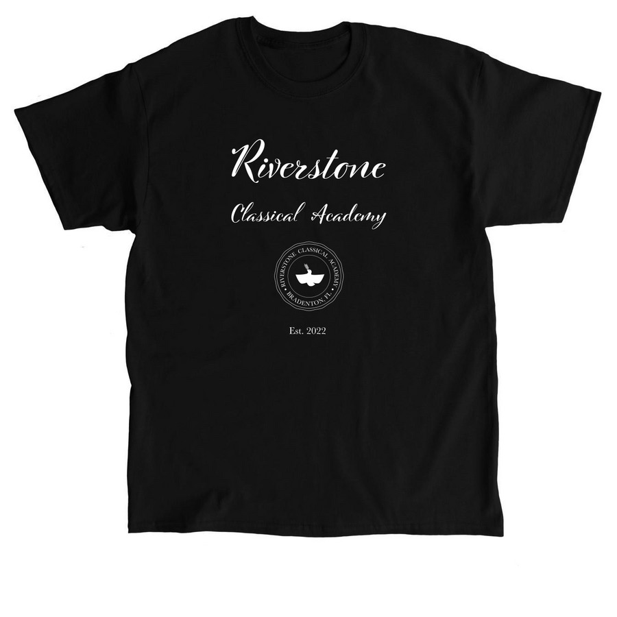 Crest Logo, a Black Classic Unisex Tee