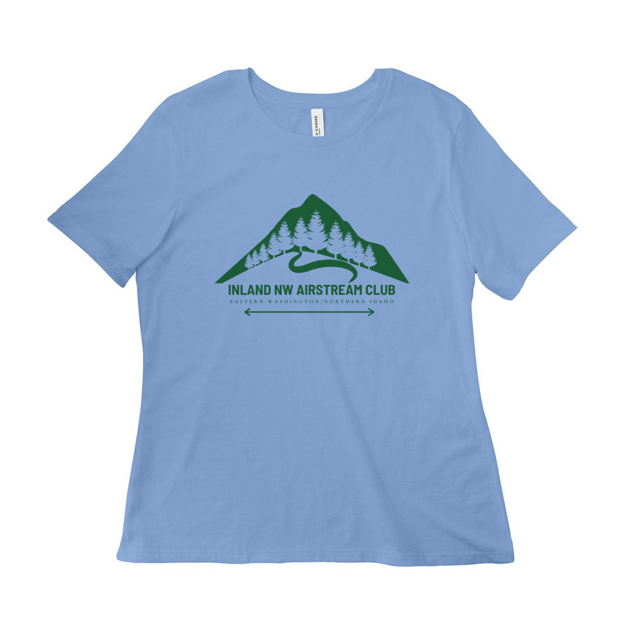 INW Airstream Club&nbsp;, a Carolina Blue Women?s Relaxed Cotton Tee