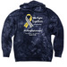 Lifting Up Lawson, a Navy Tie Dyed Pullover Hoodie