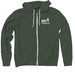 Thank A Veteran - 2026 Apparel Collection, a Military Green Zip Up Hoodie