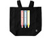 Crayon Tote Bag, a Black Recycled Cotton Tote Bag