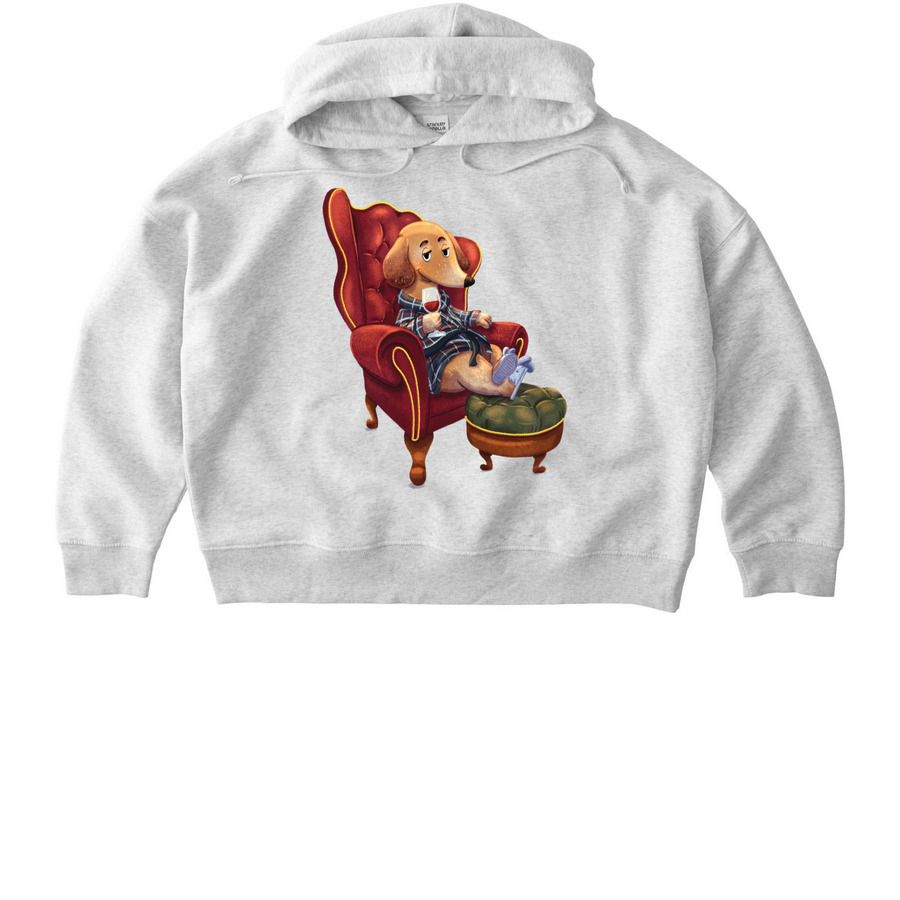 ?Se?or Lucas? Hoodie, a Cool Heather Grey Stanley/Stella Women?s Stella Nora Pullover Hoodie